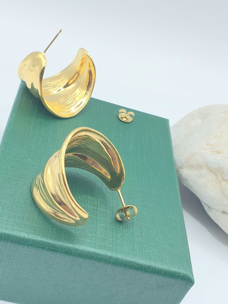 boucles oreilles acier inoxydable oreilla , sur moderne-bijoux.fr - Bijoux ethniques & Femmes du monde