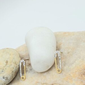 boucles oreilles acier inoxydable pinda , sur moderne-bijoux.fr - Bijoux ethniques & Femmes du monde