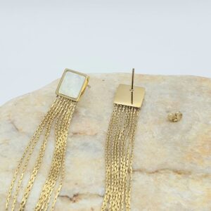 boucles oreilles acier inoxydable solina , sur moderne-bijoux.fr - Bijoux ethniques & Femmes du monde