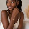bracelet acier inoxydable belize , sur moderne-bijoux.fr - Bijoux ethnique s & Femmes du monde