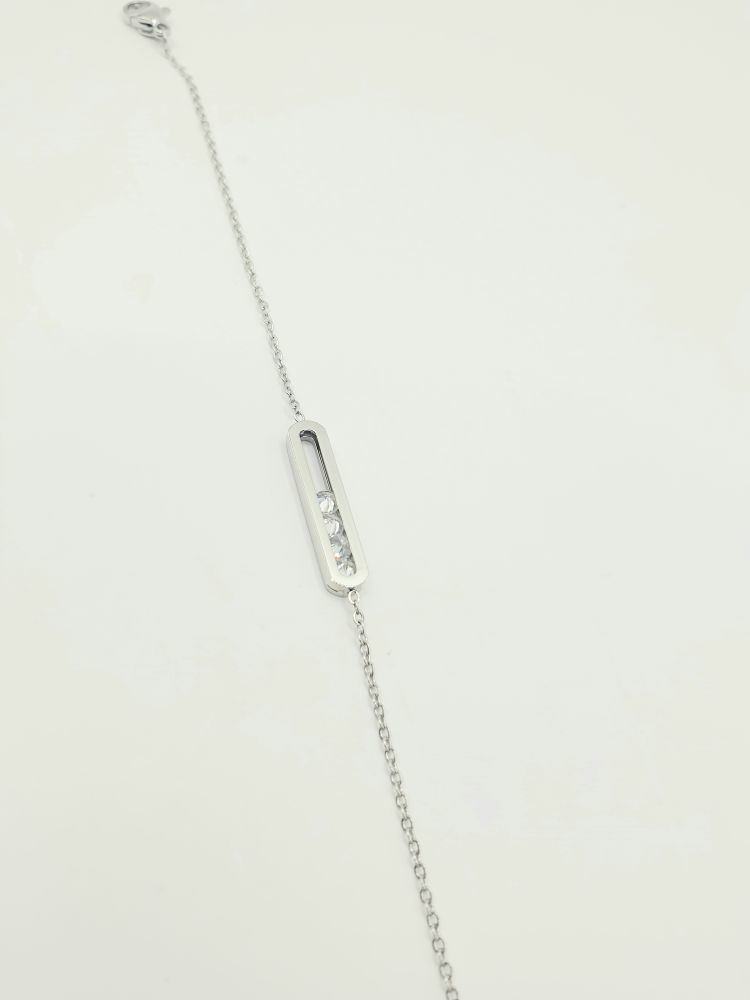 bracelet acier inoxydable clinitine , sur moderne-bijoux.fr - Bijoux ethniques & Femmes du monde