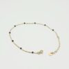 chaine cheville acier inoxydable agatina , sur moderne-bijoux.fr - Bijoux ethniques & Femmes du monde
