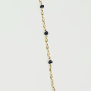 chaine cheville acier inoxydable agatina , sur moderne-bijoux.fr - Bijoux ethniques & Femmes du monde