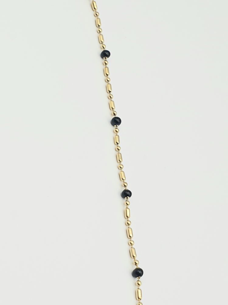 chaine cheville acier inoxydable agatina , sur moderne-bijoux.fr - Bijoux ethniques & Femmes du monde