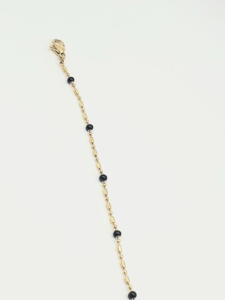 chaine cheville acier inoxydable agatina , sur moderne-bijoux.fr - Bijoux ethniques & Femmes du monde