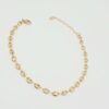 chaine cheville acier inoxydable grain de café , sur moderne-bijoux.fr - Bijoux ethniques & Femmes du monde