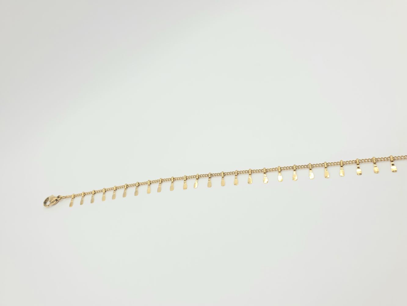 chaine de cheville acier inoxydable gogona , sur moderne-bijoux.fr - Bijoux ethniques & Femmes du monde