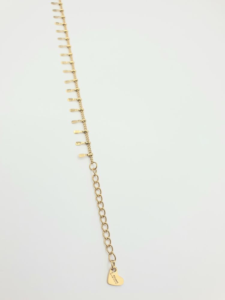 chaine de cheville acier inoxydable gogona , sur moderne-bijoux.fr - Bijoux ethniques & Femmes du monde