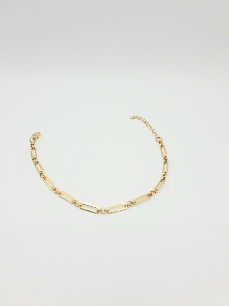 chaine de cheville acier inoxydable triniti , sur moderne-bijoux.fr - Bijoux ethniques & Femmes du monde