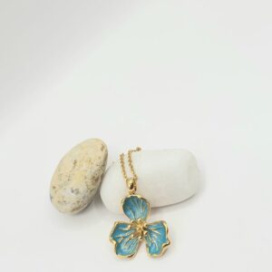 collier boucles acier inoxydable algua , sur moderne-bijoux.fr - Bijoux ethniques & Femmes du monde
