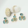 collier boucles acier inoxydable algua , sur moderne-bijoux.fr - Bijoux ethniques & Femmes du monde