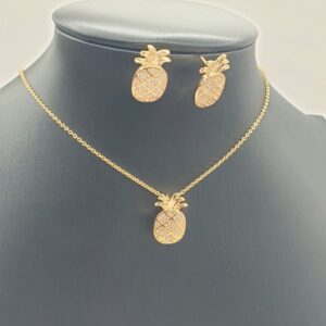 collier boucles ananas , sur moderne-bijoux.fr - Bijoux ethniques & Femmes du monde