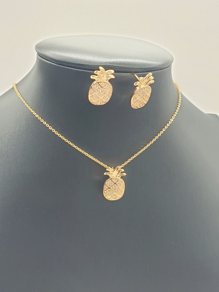 collier boucles ananas , sur moderne-bijoux.fr - Bijoux ethniques & Femmes du monde