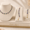 collier acier inoxydable Blitina , sur moderne-bijoux .fr - Bijoux ethniques & Femmes du monde