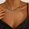 collier acier inoxydable Blitina , sur moderne-bijoux .fr - Bijoux ethniques & Femmes du monde