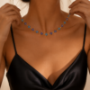 collier acier inoxydable Blitina , sur moderne-bijoux .fr - Bijoux ethniques & Femmes du monde