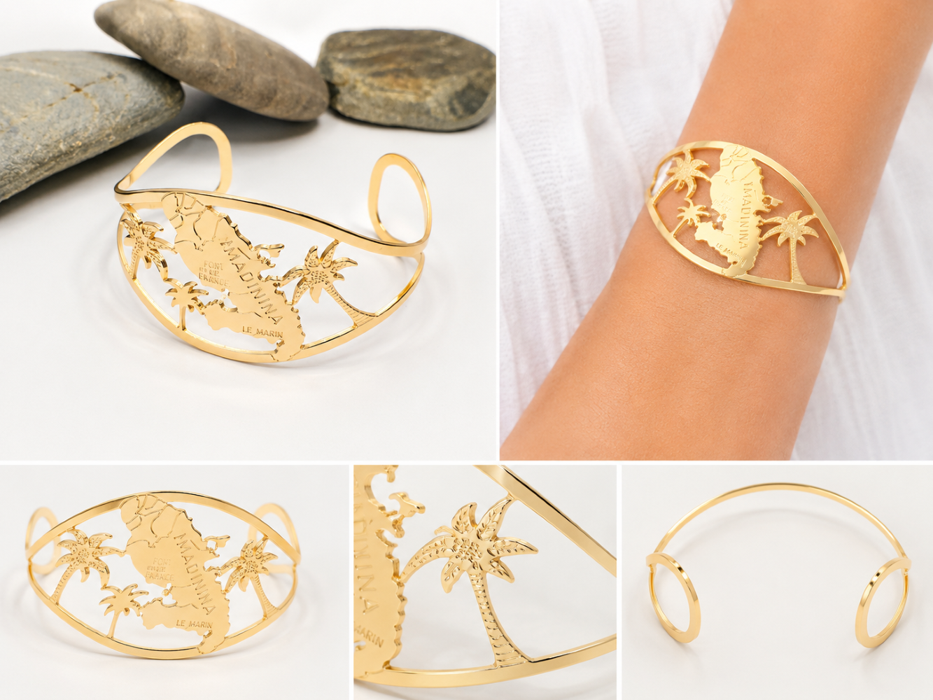 bracelet ethnique Martinique , sur moderne-bijoux.fr - Bijoux ethnique & Femmes du monde