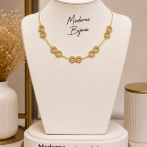 collier acier inoxydable infiniti , sur moderne-bijoux.fr - Bijoux ethniques & Femmes du monde