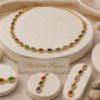 collier acier inoxydable pipera , sur moderne-bijoux.fr - Bijoux ethniques & Femmes du monde
