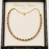 collier acier inoxydable pipera , sur moderne-bijoux.fr - Bijoux ethniques & Femmes du monde
