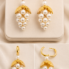 collier boucles oreilles acier inoxydable creati , sur moderne-bijoux.fr - Bijoux ethniques & Femmes du monde