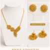 collier & boucles d'oreilles ethniques lindani , sur moderne-bijoux .fr - Bijoux ethnique & Femmes du monde