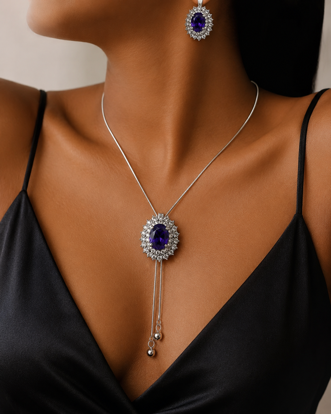 collier & boucles oreilles yrilla , sur moderne-bijoux.fr - Bijoux ethniques & Femmes du monde