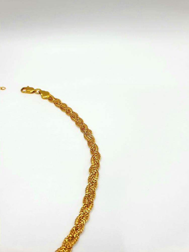 collier ethnique tressi , sur moderne-bijoux.fr - Bijoux ethniques & Femmes du monde