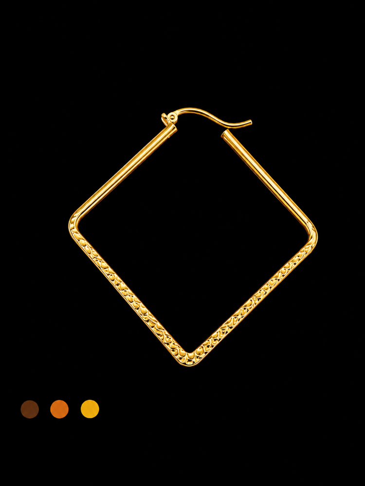 Boucles oreilles acier inoxydable evana , sur moderne-bijoux.fr - Bijoux ethniques & Femmes du monde