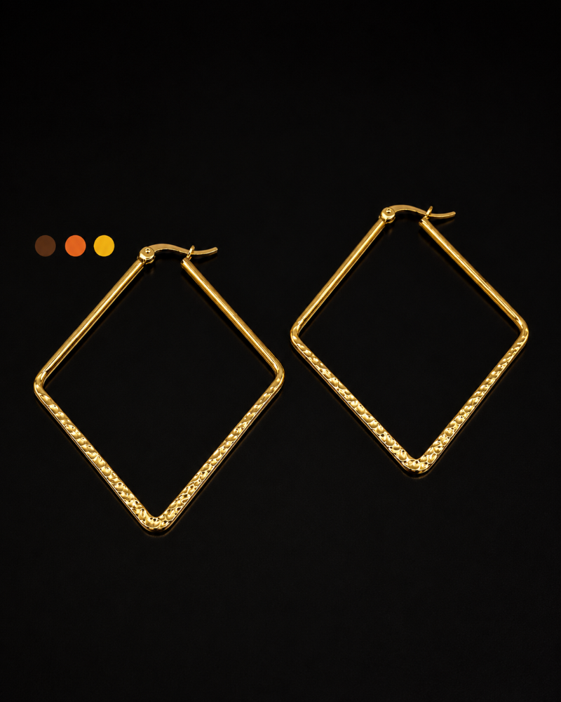 Boucles oreilles acier inoxydable evana , sur moderne-bijoux.fr - Bijoux ethniques & Femmes du monde