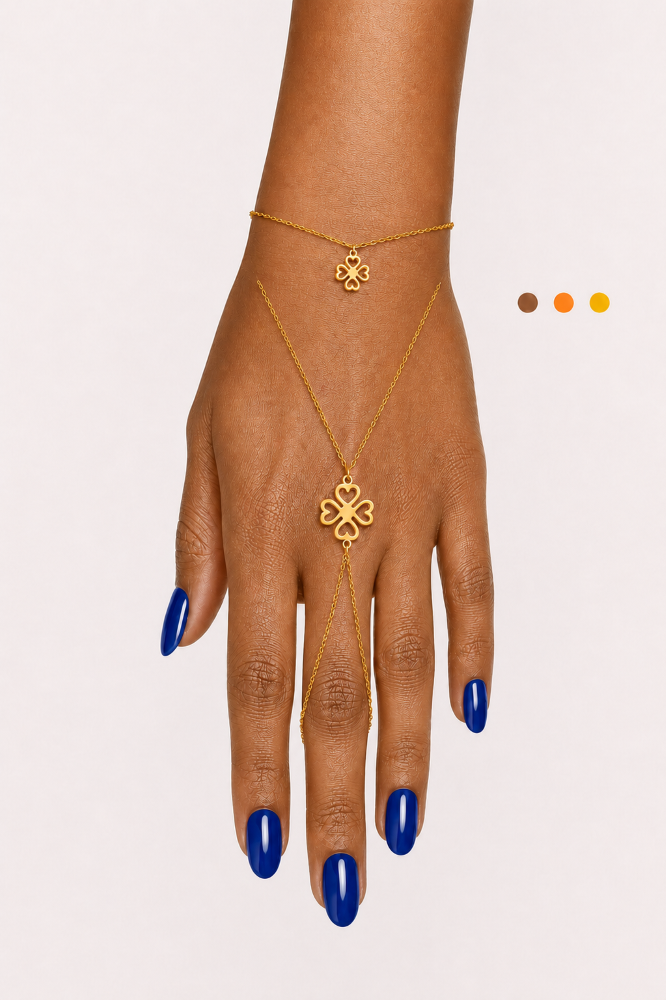 Chaine de main kenyati , sur moderne-bijoux.fr - Bijoux ethniques & Femmes du monde
