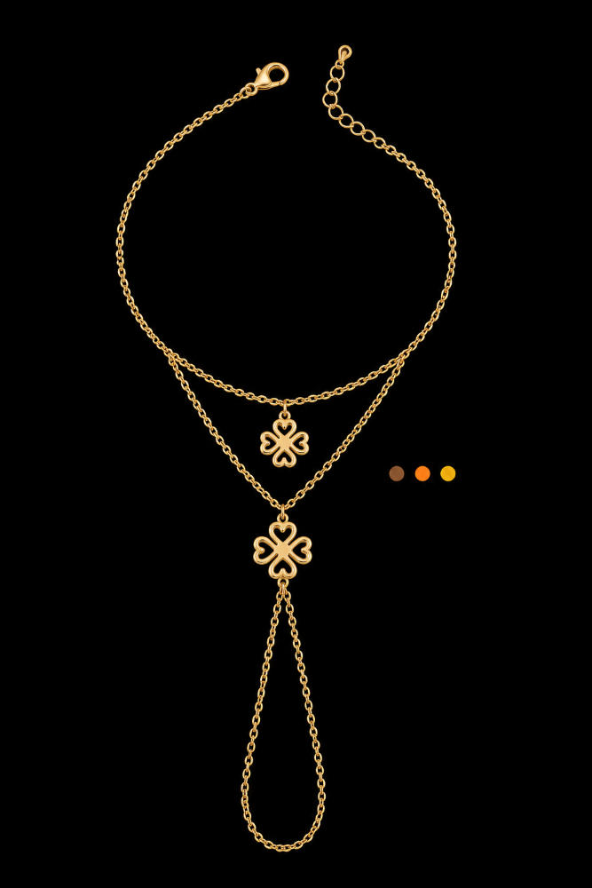 Chaine de main kenyati , sur moderne-bijoux.fr - Bijoux ethniques & Femmes du monde