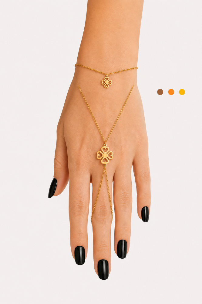 Chaine de main kenyati , sur moderne-bijoux.fr - Bijoux ethniques & Femmes du monde