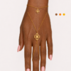 Chaine de main kenyati , sur moderne-bijoux.fr - Bijoux ethniques & Femmes du monde