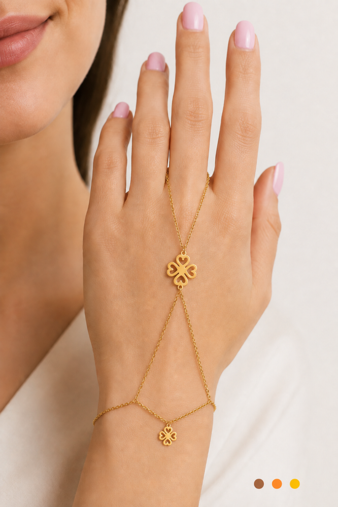 Chaine de main kenyati , sur moderne-bijoux.fr - Bijoux ethniques & Femmes du monde