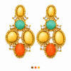 Collier boucles gustina, sur moderne-bijoux.fr - Bijoux ethniques & Femmes du monde