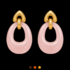 boucles oreilles acier inoxydable marissa, sur moderne-bijoux.fr - Bijoux ethniques & Femmes du monde