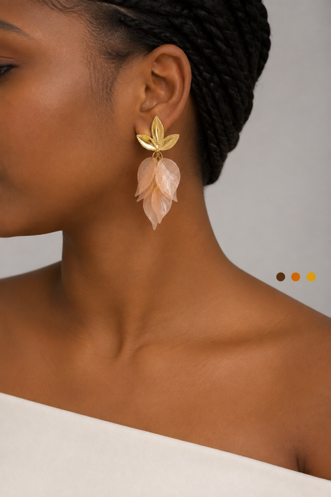 boucles oreilles acier inoxydable ristana , sur moderne-bijoux.fr - Bijoux ethniques & Femmes du monde
