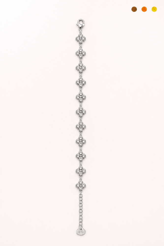 bracelet acier inoxydable litina , sur moderne-bijoux.fr - Bijoux ethniques & Femmes du monde