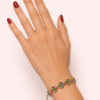 bracelet acier inoxydable lumina , sur moderne-bijoux.fr - Bijoux ethniques & Femmes du monde
