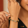 bracelet acier inoxydable prestina , sur moderne-bijoux.fr - Bijoux ethniques & Femmes du monde