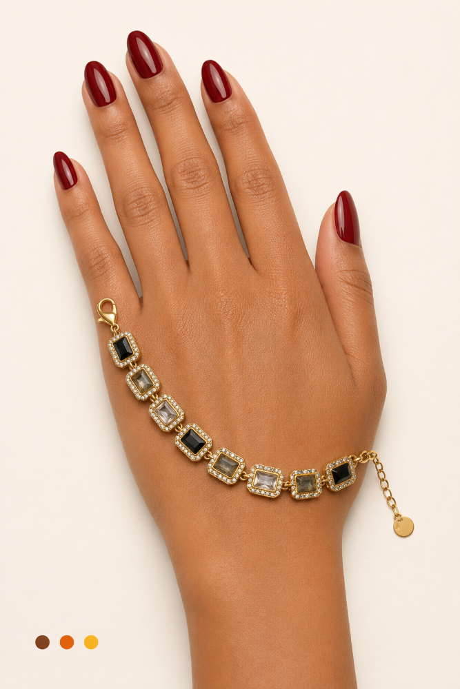 bracelet acier inoxydable prestina , sur moderne-bijoux.fr - Bijoux ethniques & Femmes du monde
