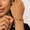 bracelet acier inoxydable williana , sur moderne-bijoux.fr - Bijoux ethniques & Femmes du monde