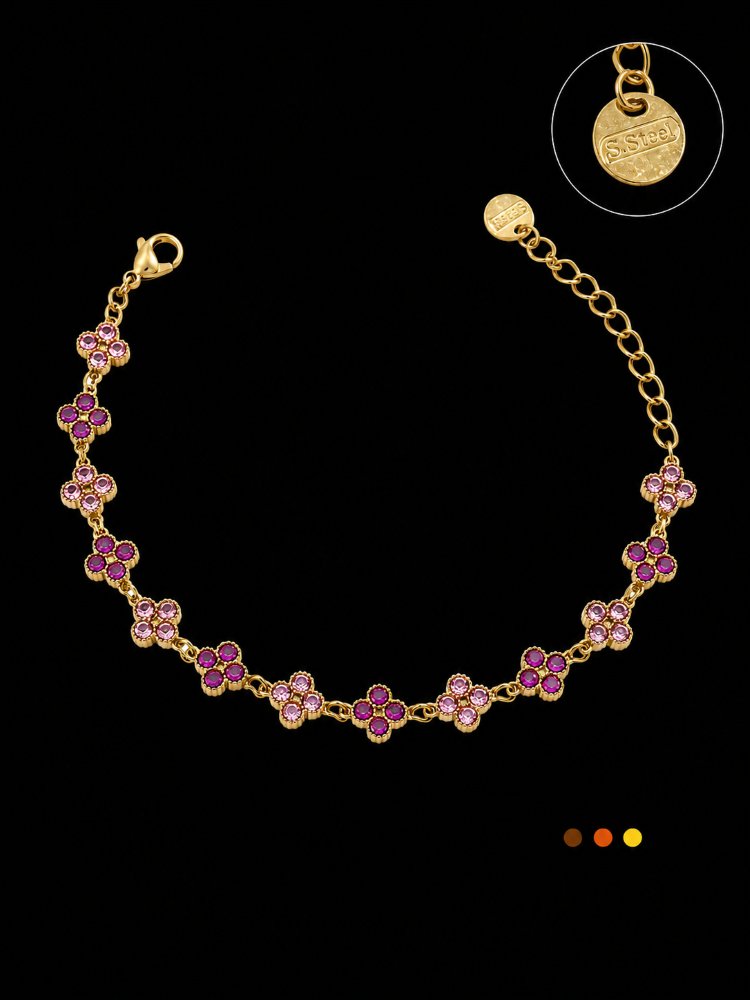 bracelet acier inoxydable williana , sur moderne-bijoux.fr - Bijoux ethniques & Femmes du monde
