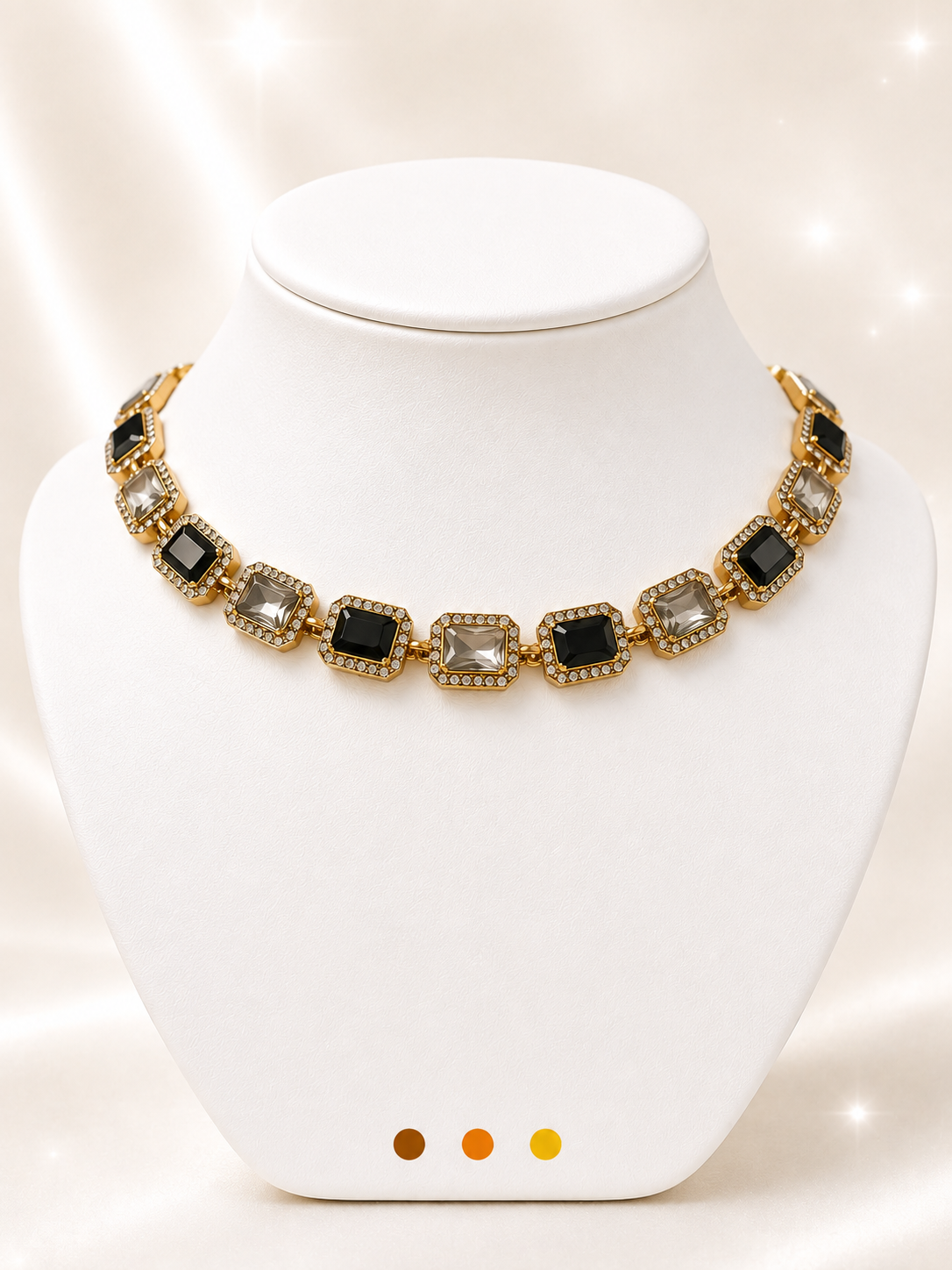 Collier acier inoxydable oupia , sur moderne-bijoux.fr - Bijoux ethniques & Femmes du monde