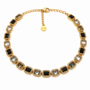 Collier acier inoxydable oupia , sur moderne-bijoux.fr - Bijoux ethniques & Femmes du monde