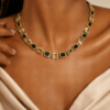 Collier acier inoxydable oupia , sur moderne-bijoux.fr - Bijoux ethniques & Femmes du monde