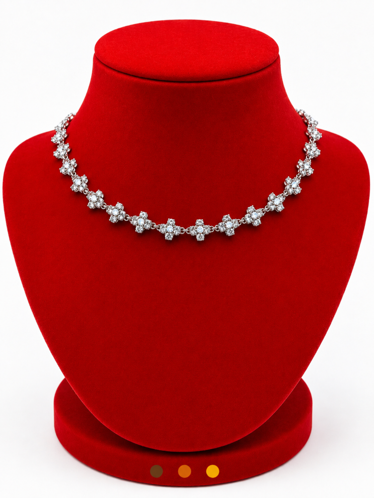 collier acier inoxydable rosalia , sur moderne-bijoux.fr - Bijoux ethniques & Femmes du monde
