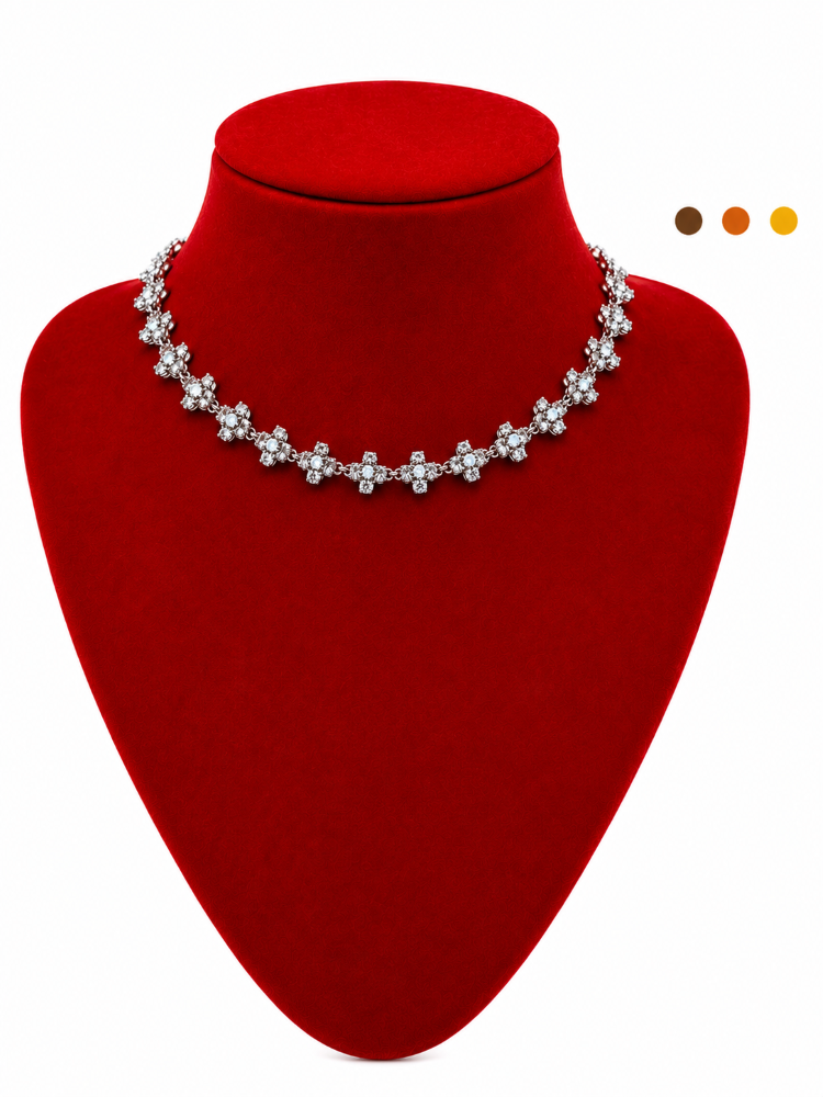 collier acier inoxydable rosalia , sur moderne-bijoux.fr - Bijoux ethniques & Femmes du monde