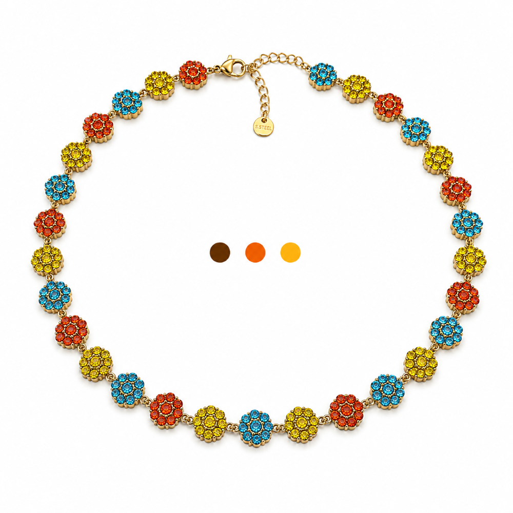collier acier inoxydable tassana , sur moderne-bijoux.fr - Bijoux ethniques & Femmes du monde